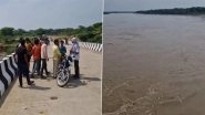 Agra: 15-Year-Old Girl Swept Away in Yamuna River While Taking Selfie at Balai Ghat in UP, Police Respond After Video Surfaces