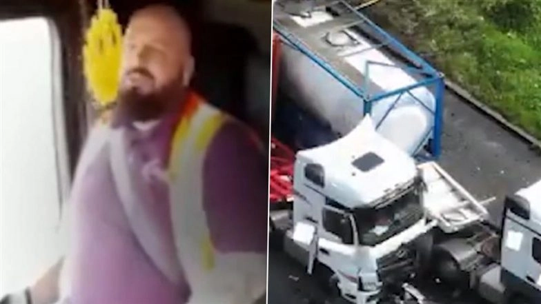 UK Shocker: Busy Watching Porn on Phone While Driving, Truck Driver Kills Man in Lancashire Crash; Sentenced to 10 Years (Watch Video)
