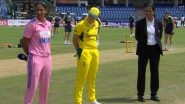 IND-W vs AUS-W 3rd ODI 2025 Toss Report and Playing XI: Australia Captain Alyssa Healy Opts to Bat First As Visitors Make Two Changes, India Remain Unchanged
