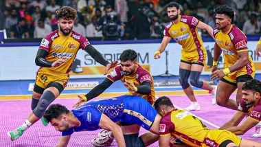 PKL 2025: Vijay Malik’s Super 10 Helps Telugu Titans Crush Tamil Thalaivas, Avenge Pro Kabaddi League Season 12 Opener Defeat