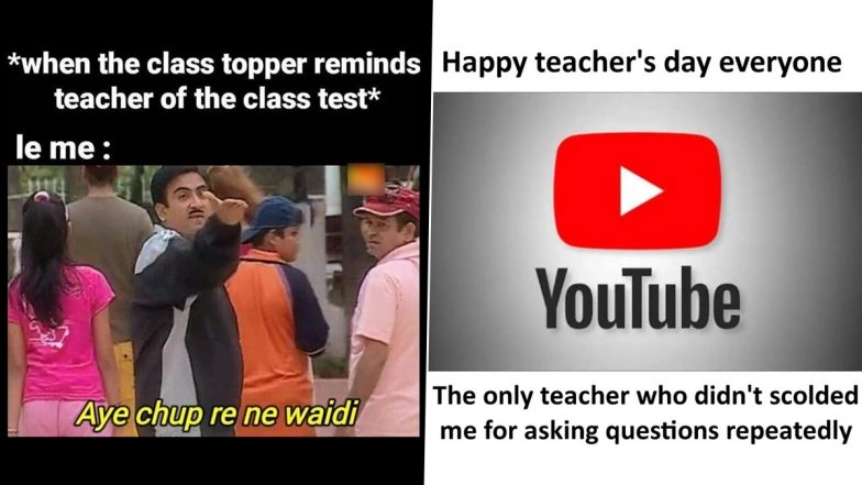 Teachers’ Day 2025 Funny Memes and Instagram Reels: Hilarious Jokes That Will Ring the Humour Bell As You Celebrate the Educators
