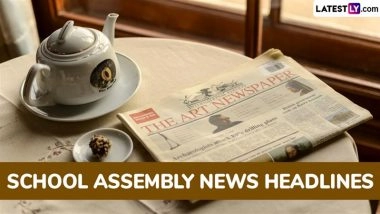School Assembly News Headlines Today, 2 September 2025: Check and Read Important National, International, Sports, Entertainment and Business Stories During Daily Assembly