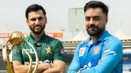 How To Watch PAK vs AFG Tri-Series 2025 Final Free Live Streaming Online? Get Telecast Details of Pakistan vs Afghanistan T20I Cricket Match on TV