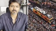 TVK Rally Stampede: Vijay Breaks Silence on Karur Stampede, Says Didn&rsquo;t Visit Victims to Avoid &lsquo;Unusual Situation&rsquo; (Watch Video)