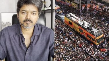TVK Rally Stampede: Vijay Breaks Silence on Karur Stampede, Says Didn’t Visit Victims to Avoid ‘Unusual Situation’ (Watch Video)