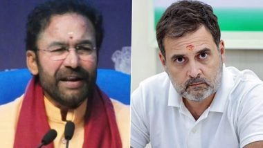 ‘Rahul Gandhi Doesn’t Have Faith in Democracy’: G Kishan Reddy Mocks Congress Leader Over ‘Vote Theft’ Allegations