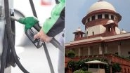 Ethanol-Blended Petrol Policy Hearing: Supreme Court Dismisses Plea Challenging E20 Policy