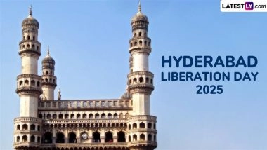 Hyderabad Liberation Day 2025 Wishes: Leaders Extend Greetings on the Day Celebrating Integration of Nizam-Ruled Hyderabad State Into India