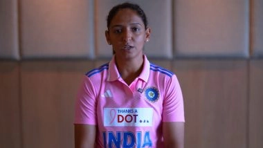 IND-W vs AUS-W 3rd ODI 2025: India Women’s Cricket Team Wear Special Pink Jersey for Series Decider Against Australia Women, Here's Why