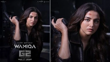 Wamiqa Gabbi Birthday: Adivi Sesh Shares Actress’ Fierce Poster From ‘Goodachari 2’ on Her Birthday, Says ‘You’re a Fantastic Co-Star’ (View Pic)