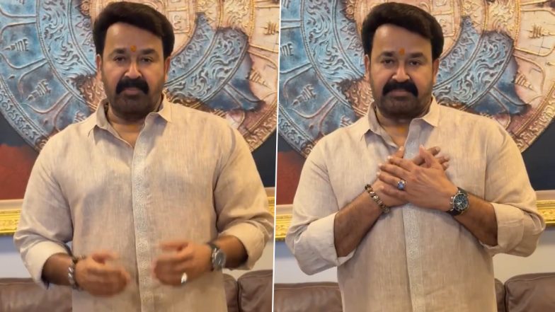 ’Wishing All Malayalis Across World Very Happy Onam: Mohanlal Shares Heartfelt Video Message on Onam 2025