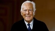 Giorgio Armani, Legendary Italian Fashion Designer, Dies at 91 in Milan; His Fashion House Pays Tribute on Social Media (View Post)