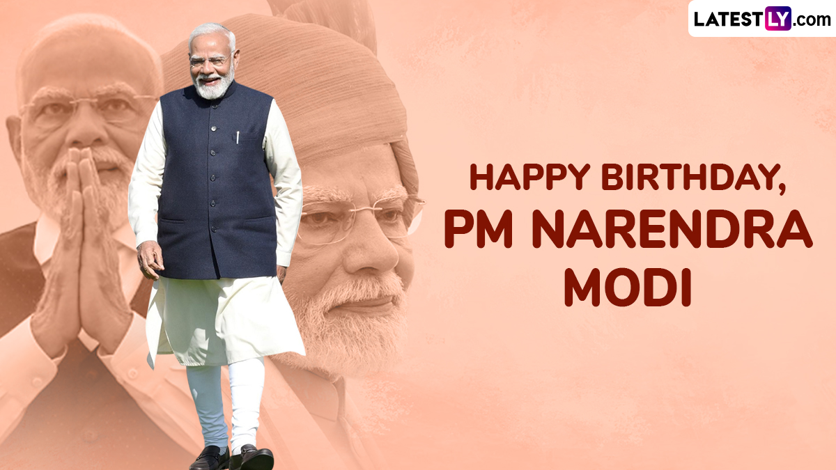 Narendra Modi Birthday Wishes And Images Celebrate Indian PM Narendra 