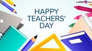 Teachers&rsquo; Day 2025 Card Making: Beautiful Card Design Ideas With Messages and Quotes To Share Happy Teachers&rsquo; Day Greetings on 5th September