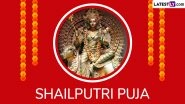 First Day of Navratri 2025 Wishes for Shailputri Puja: Send WhatsApp Messages, Images, Wallpapers and Greetings To Celebrate Sharad Navratri