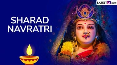 Navratri 2025 Wishes: Share Sharad Navratri Messages, Maa Durga Images, Quotes, Greetings and HD Wallpapers To Celebrate the First Day of Navratri