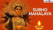 Mahalaya 2025 Live Streaming Date and Time: Where To Hear Birendra Krishna Bhadra&rsquo;s Mahishasura Mardini Online? Watch Durga Puja Mahalaya Live Telecast on AIR Bangla and Other YouTube Channels