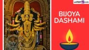 Vijayadashami (Bijoya Dashami) 2025 Date, Puja Rituals and Significance: Know the Importance of Dussehra, the Day That Marks the Victory of Good Over Evil