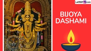 Vijayadashami (Bijoya Dashami) 2025 Date, Puja Rituals and Significance: Know the Importance of Dussehra, the Day That Marks the Victory of Good Over Evil