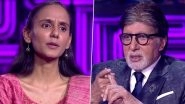 'Kaun Banega Crorepati 17': Vadodara&rsquo;s Dhara Sharma Quits on INR 25 Lakh Question &ndash; Can You Answer? Amitabh Bachchan Learns New Words (Watch Promo)