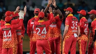 ZIM vs SL 2nd T20I 2025: Sri Lanka Humiliated in Harare, Bowled Out for 80 As Zimbabwe Set New T20I Record