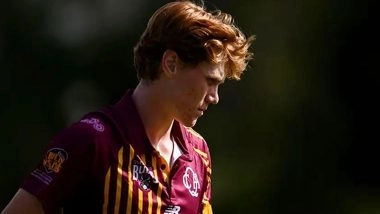 Queensland Teenager Callum Vidler Ruled Out of Australia a Tour of India With Partial Back Fracture