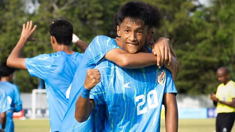 India Defeat Pakistan in SAFF U17 Championship 2025; Dallalmuon Gangte, Gunleiba Wangkheirakpam and Rahan Ahmad Scores to Help Blue Colts Secure 3-2 Victory Against Arch-Rivals