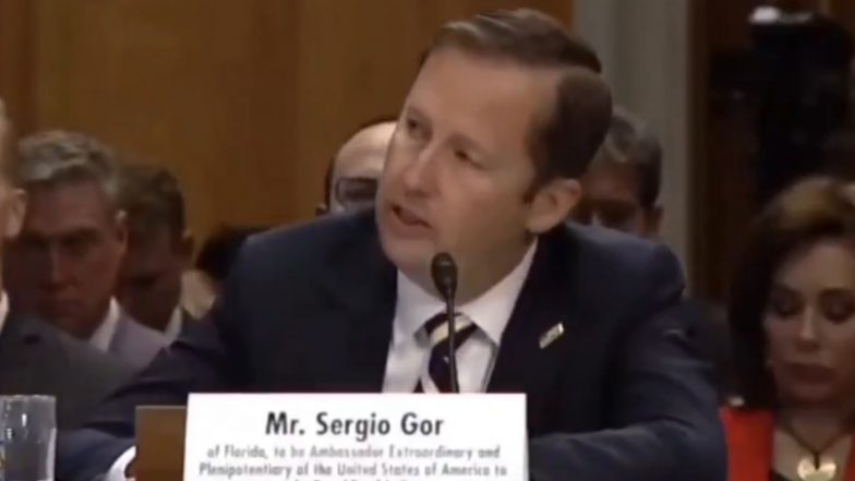 Donald Trump’s Pick for US Ambassador to India, Sergio Gor, Reveals Delhi Invitation to Washington Next Week As Trade Deal Nears Completion