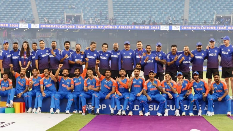 Suryakumar Yadav Thanks Support and Logistics Staff For Playing Their Part In Team India Winning Asia Cup 2025 (See Post)