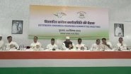 CWC 2025: Congress Begins Working Committee Meeting at Sadaqat Ashram in Patna Ahead of Bihar Assembly Elections (See Pics and Videos)