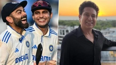 Shubman Gill Names Sachin Tendulkar and Virat Kohli as Idols, Team India Test Captain Opens Up on His Cricketing Inspiration (Watch Video)