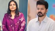 Karur Stampede: Vinodhini Vaidyanathan Grieves Over Unfortunate Incident at Vijay&rsquo;s TVK Rally, Actress Stands by Her &lsquo;Jilla&rsquo; Co-Star and Writes, &lsquo;I&rsquo;m Sure He Is Truly Devastated&rsquo; (View Post)