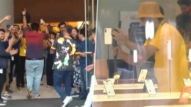 iPhone 17 Sale in India: Excited Customers Queue Outside Apple Stores in Mumbai and Delhi to Buy Latest Smartphones; Share Their Statements