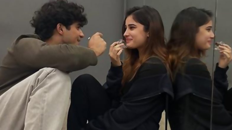 &lsquo;Laikey Laikaa&rsquo;: Rasha Thadani Shares Adorable BTS Moments With Co-Star Abhay Verma From Upcoming Romantic Actioner; Set for Summer 2026 Release (View Post)