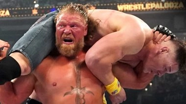 WWE Wrestlepalooza 2025 Results: Brock Lesnar Destroys John Cena, Cody Rhodes Retains Undisputed Title, CM Punk and AJ Lee Beat Seth Rollins and Becky Lynch and Other Exciting Highlights