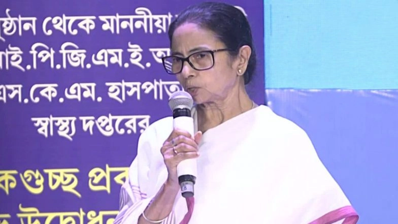 SIR in West Bengal: CM Mamata Banerjee Slams Election Commission After BLO Dies by Suicide in Jalpaiguri, Alleges Unbearable Pressure of Ongoing Special Intensive Revision Work