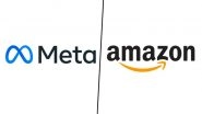 H-1B Visa Fee Hike: Meta and Amazon Urge Employees Holding H-1B and H-4 Visas To Refrain From International Travel, Return to US Ahead of USD 1,00,000 Visa Fee Deadline
