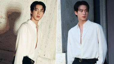 BTS Jin at Milan Fashion Week 2025: K-Pop Star Makes Head-Turning Appearance As Gucci's Global Brand Ambassador in Classic Look (View Pics and Videos)