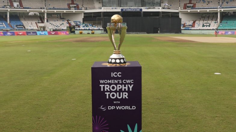 ICC Women’s Cricket World Cup 2025 Trophy Tour With DP World Completes Its Visit to Visakhapatnam