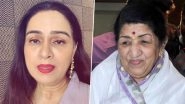 Lata Mageshkar 96th Birth Anniversary: Padmini Kolhapure Pays Heartfelt Tribute to &lsquo;Nightingale of India&rsquo; by Singing &lsquo;Rahen Na Rahen&rsquo;, Says &lsquo;Her Songs Are Forever Etched in Our Hearts&rsquo; (Watch Video)