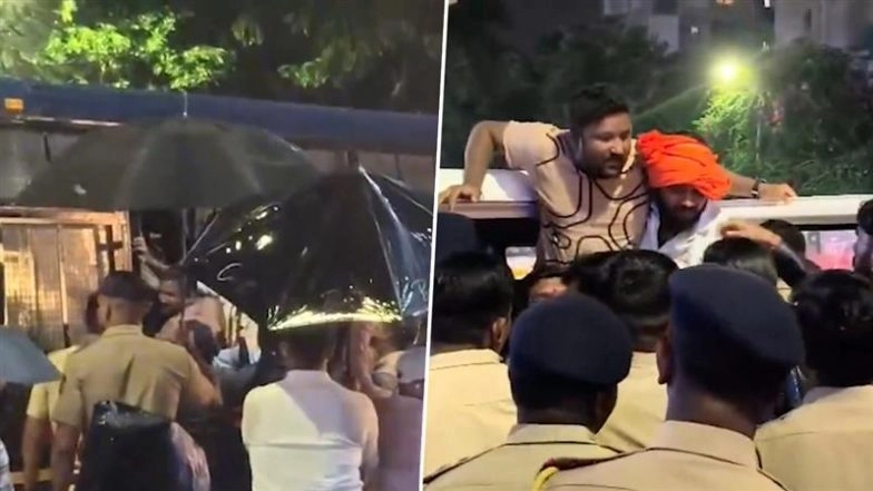 Pune: Protesters Try To Block Citizens From Attending Dutch Artist Imran Nasir Khan’s Event at Hotel Ballr After Mistaking Him for Pakistani National in Kalyaninagar, 14 Detained