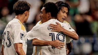 Seattle Sounders 2-2 LA Galaxy, MLS 2025: Miki Yamane Nets First-Ever Goal in League as Visitors Rally From Two Down to Snatch Late Draw (Watch Goal Video Highlights)