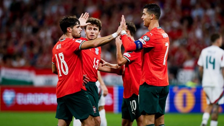 Hungary 2-3 Portugal, FIFA World Cup 2026 European Qualifiers: Bruno Fernandes, Cristiano Ronaldo Score Each As Selecao das Quinas Edge Past Magical Magyars