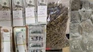 Mumbai Customs Seizes 21 kg Hydroponic Marijuana Worth INR 20 Crore, Foreign Currency of INR 75 Lakh at CSMI Airport; 2 Passengers Arrested