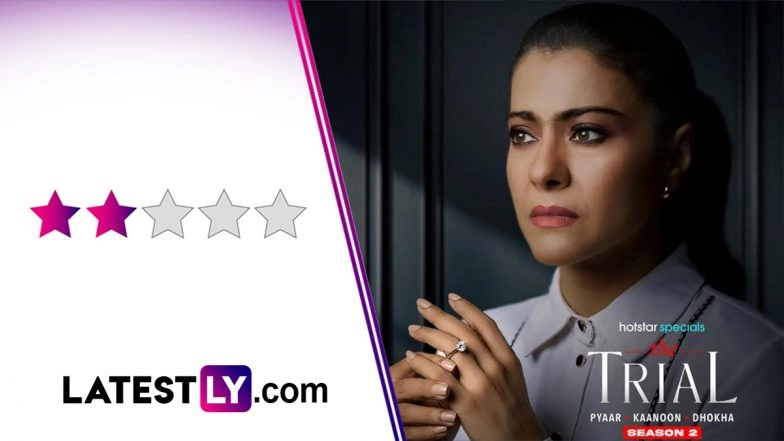 &lsquo;The Trial&rsquo; Season 2 Review: Kajol&rsquo;s Courtroom Drama Series Suffers From a Case of Diminishing Returns (LatestLY Exclusive)