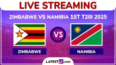Zimbabwe vs Namibia Live Streaming Online, 1st T20I 2025: How To Watch ZIM vs NAM Cricket Match Free Live Telecast on TV?