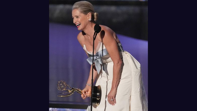 Emmy Awards 2025: Katherine LaNasa Wins Emmy for &lsquo;The Pitt,&rsquo; Thanks Husband Grant Show in Emotional Speech at 77th Primetime Ceremony (View Post)
