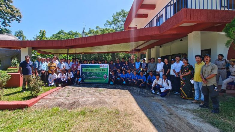 International Primate Day 2025: Kaziranga National Park Celebrates Awareness Event in Burapahar, Showcasing Community Role in Conservation (See Pics)