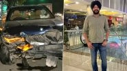 Delhi BMW Accident: Lady Driver Gaganpreet Kaur Arrested After Crash Kills Finance Ministry Deputy Secretary Navjot Singh on Ring Road; Son Alleges Delayed Treatment (Watch Videos)