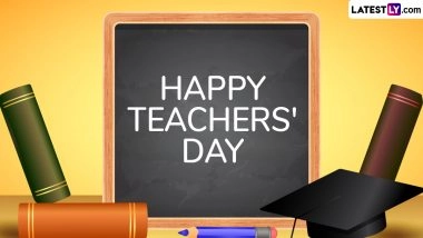 Happy Teachers' Day 2025 Images and Sarvepalli Radhakrishnan Quotes: Share Messages, Thoughtful Greetings, Sayings and HD Wallpapers To Honour the Mentors in Your Life